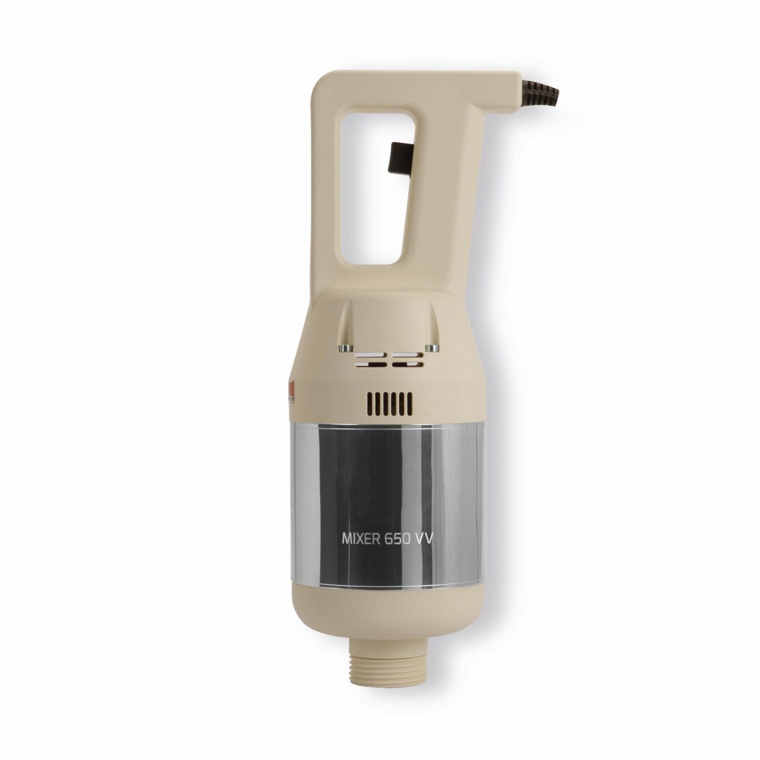 Mikser ręczny zanurzeniowy Premium FM650VV600 z widocznym ergonomicznym uchwytem